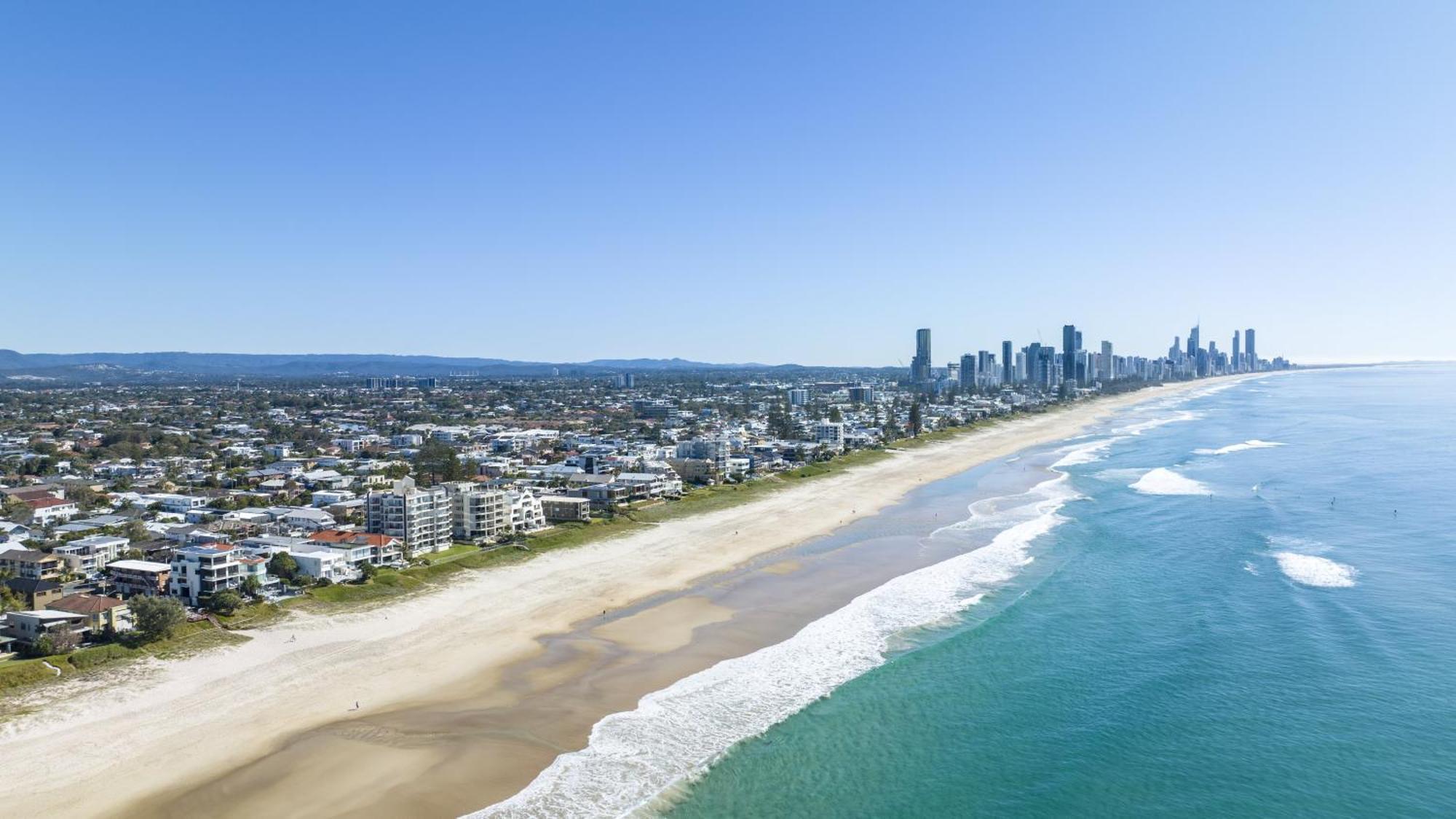Foreshore Beachfront Apartments Gold Coast Kültér fotó