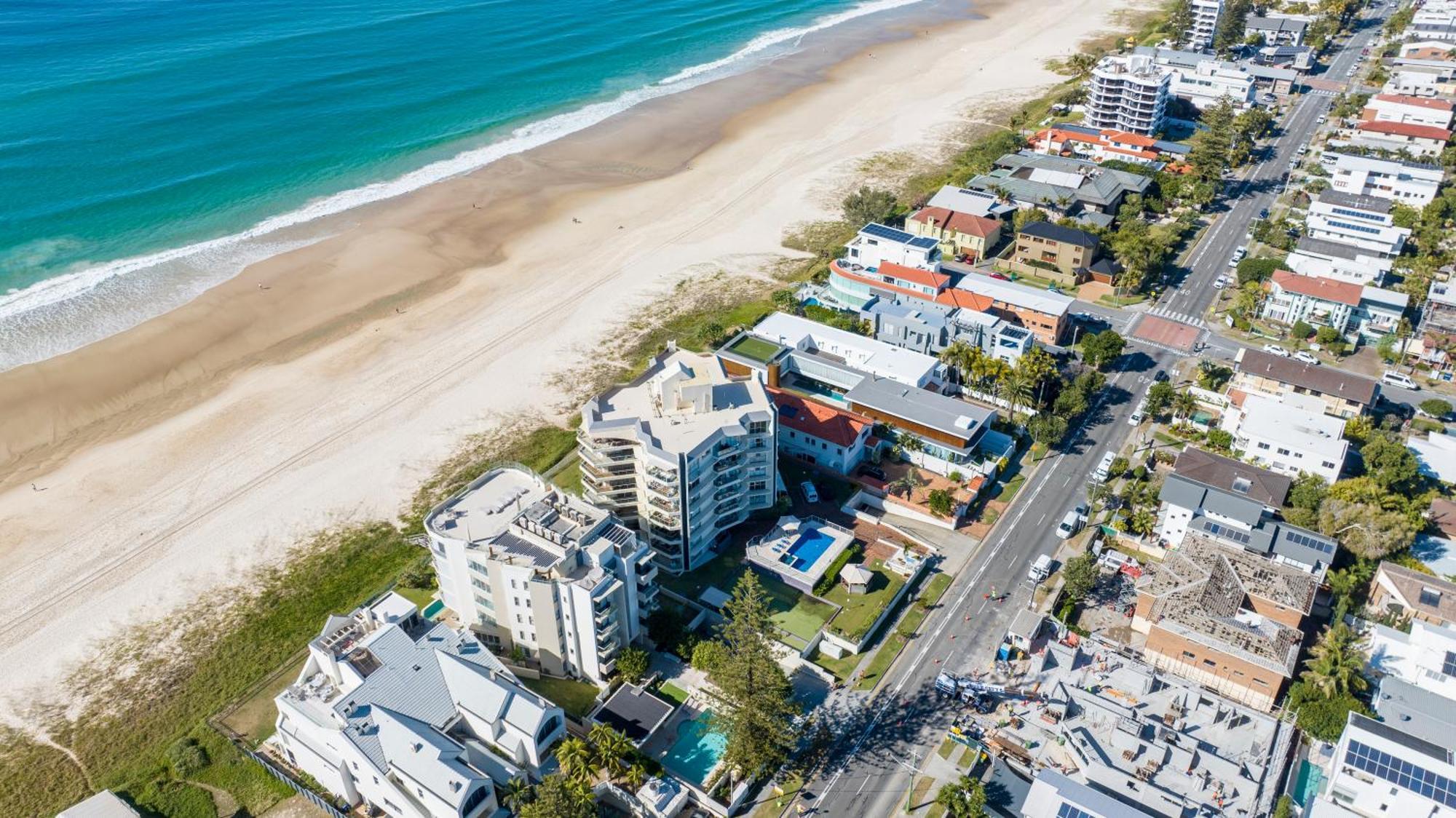 Foreshore Beachfront Apartments Gold Coast Kültér fotó