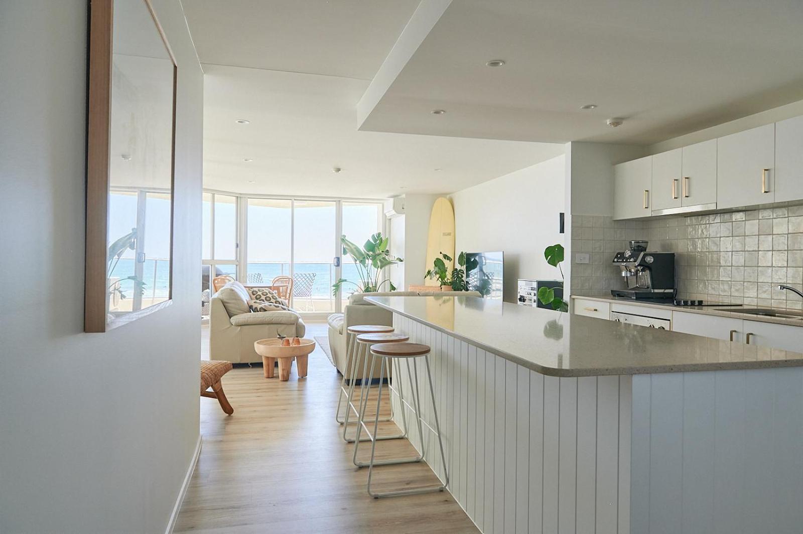 Foreshore Beachfront Apartments Gold Coast Kültér fotó